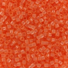 Miyuki delica Beads 11/0 - Transparent peach DB-1411